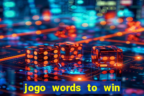 jogo words to win paga mesmo